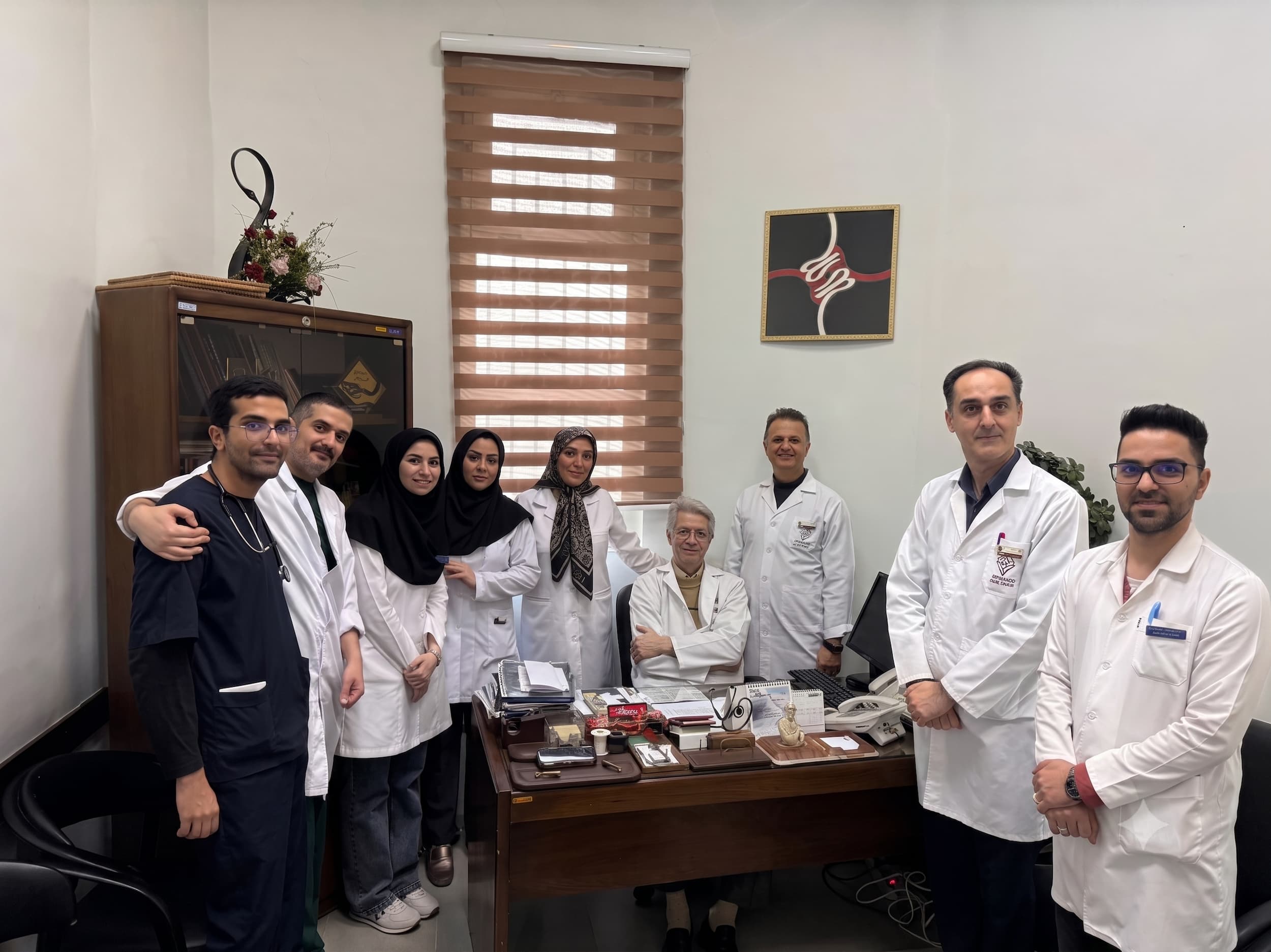 Dr. Mehran Kouchek teaching